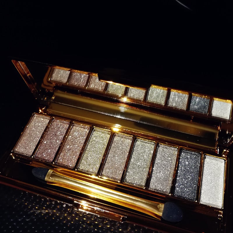 (2024 New Arrival- 40% OFF)Sparkle Shimmer Eyeshadow Palette