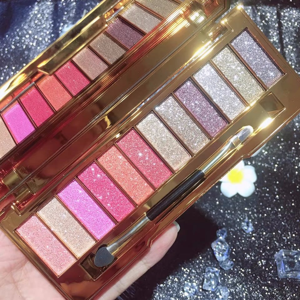 (2024 New Arrival- 40% OFF)Sparkle Shimmer Eyeshadow Palette